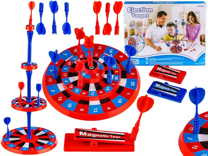 Bersaglio magnetico per bambini per freccette (dart) con freccette