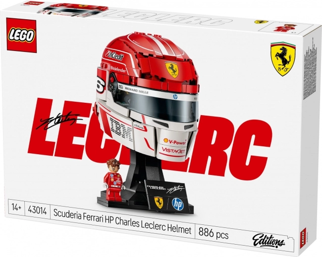 Casco F1 da esposizione con dettagli autentici
