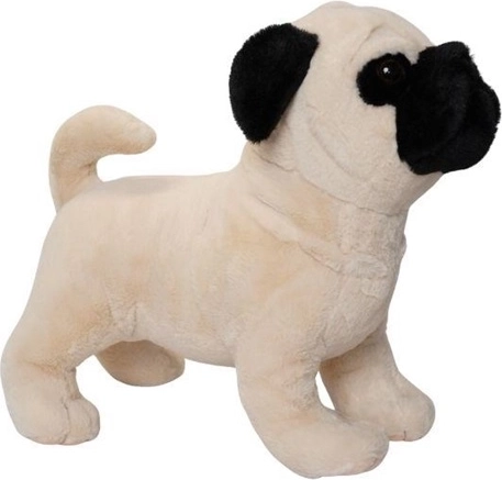 Bulldog di peluche grande