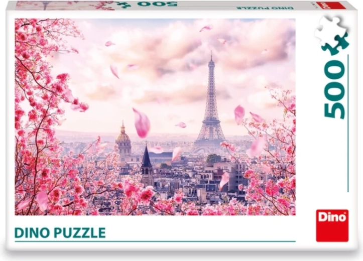 Puzzle DINO Parigi rosa 500 pezzi
