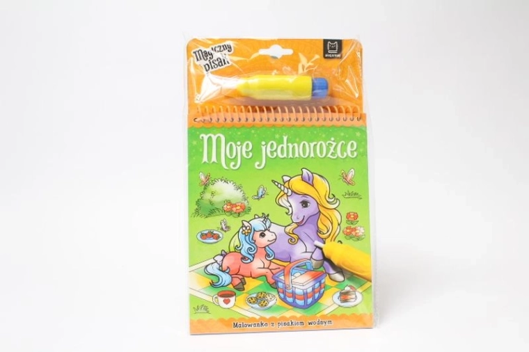 Il mio unicorno – album da colorare ad acqua con pennarello ad acqua