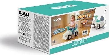 DOLU cavalcabile e primi passi 2in1 per bambini, bianco