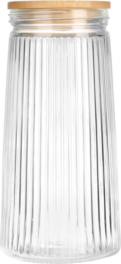 Vetro borosilicato resistente con eleganti scanalature