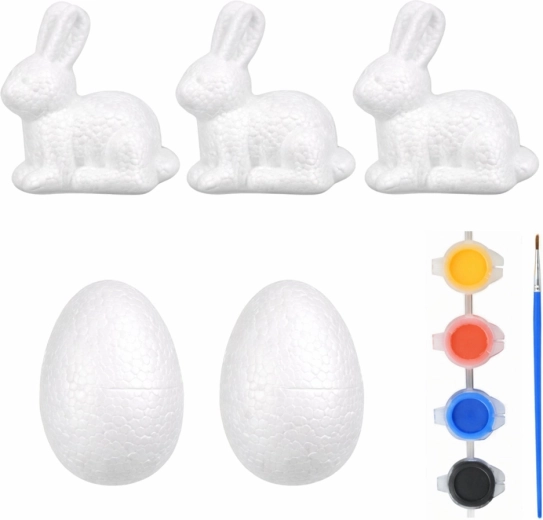 Cinque decorazioni da colorare