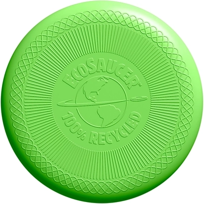 Green Toys frisbee EcoSaucer verde