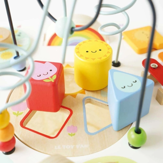 Labirinto con perline per la motricità fine