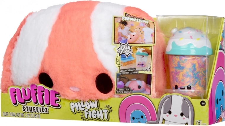 Fluffie Stuffiez battaglia di cuscini – peluche con aspirapiume