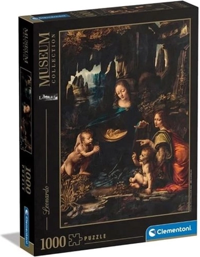 Puzzle Clementoni 1000 pezzi Museum – La Vergine delle Rocce (Leonardo da Vinci)
