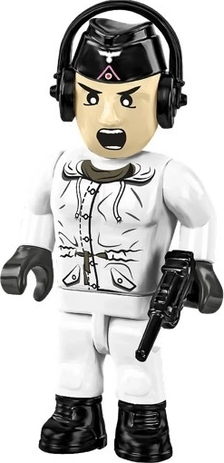 Due minifigure dettagliate per scene e diorami