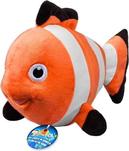 Pesciolino di peluche Nemo che brilla al buio