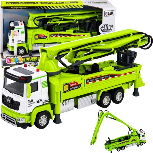 Camion in metallo con spruzzo d’acqua 1:40 con luci e suoni - 1 pezzo