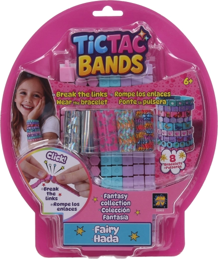 TICTAC BANDS set per creare braccialetti con motivo fata - 8 pezzi