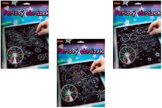 ARTLOVER Quadro di Perline Gufo 20x25 cm