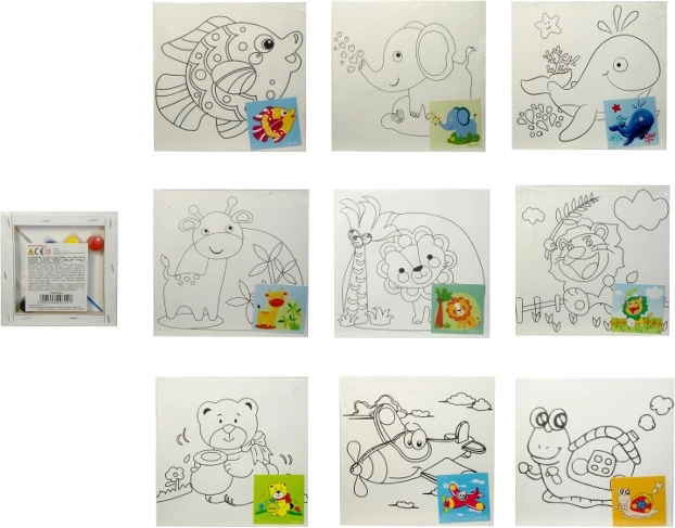 Quadro da dipingere per bambini