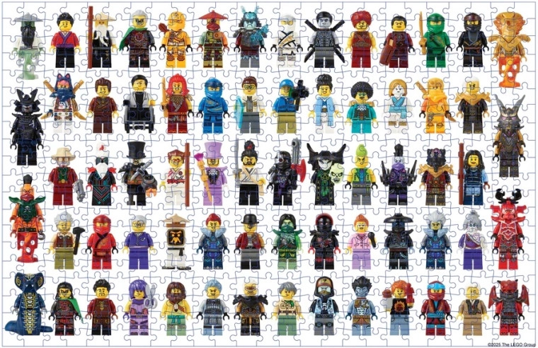 Oltre 60 minifigure da 15 anni di NINJAGO