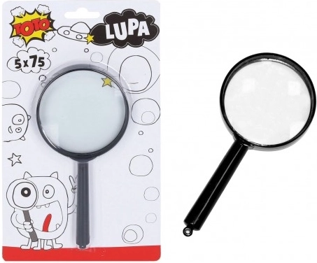 Lente d'ingrandimento manuale per la lettura con lente in vetro 15 cm