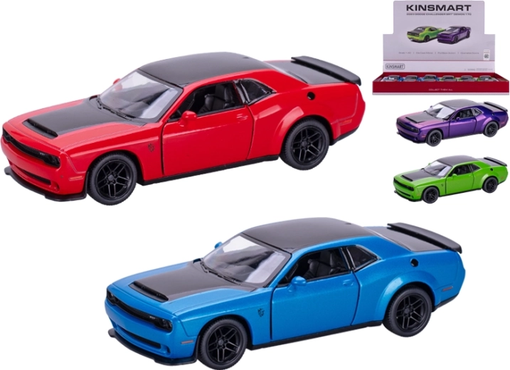 Modello in metallo dell’auto Dodge Challenger SRT 170 1:40 Kinsmart