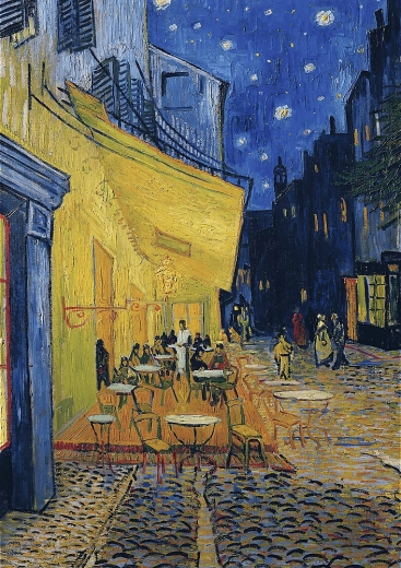 Puzzle Art Collection – terrazza del caffè di notte 1000 pezzi