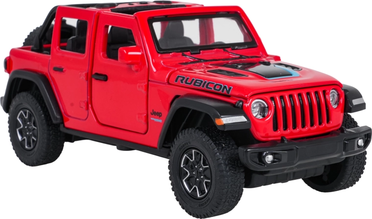Jeep Wrangler Rubicon riprodotto fedelmente