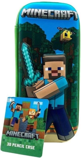 Accattivante motivo 3D Minecraft