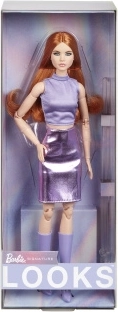 Barbie Look capelli rossi in outfit viola