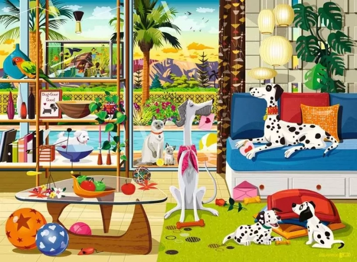 Ravensburger animali domestici di Palm Springs 500 pezzi