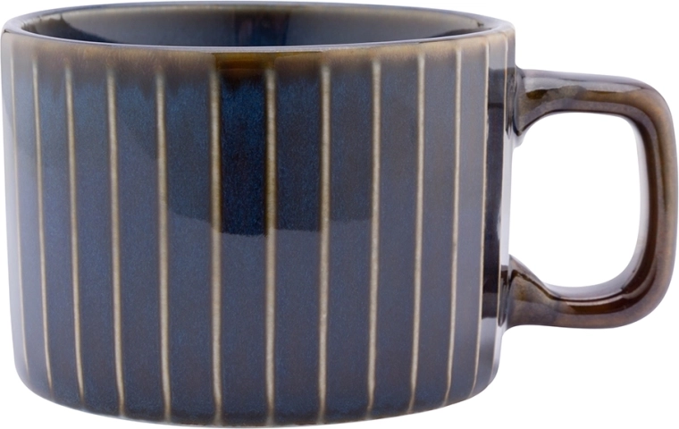 Tazza in ceramica Altom Design Reactive Stripes 220 ml