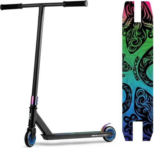 Monopattino freestyle Soke EVO street nero