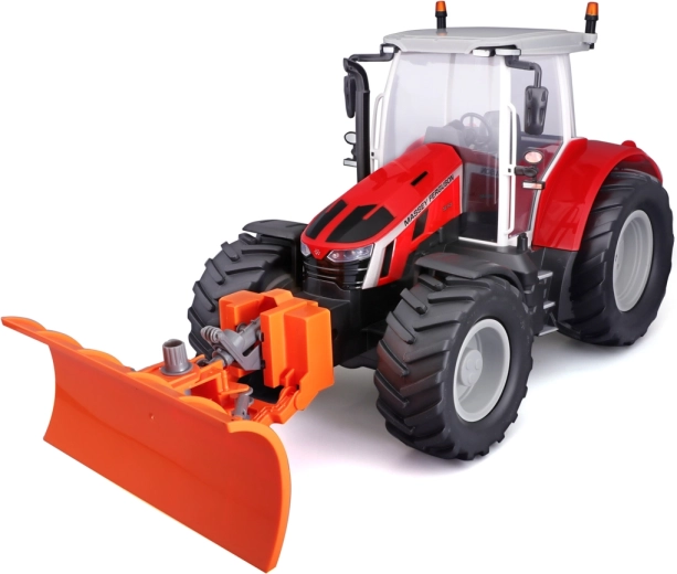 Trattore RC Maisto Massey Ferguson con lama e luci
