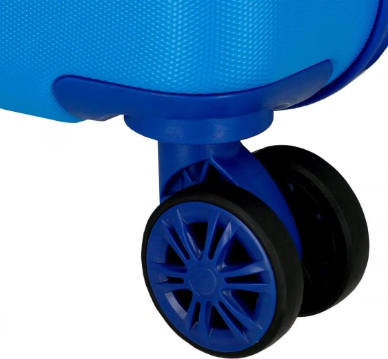 4 ruote doppie con rotazione a 360°