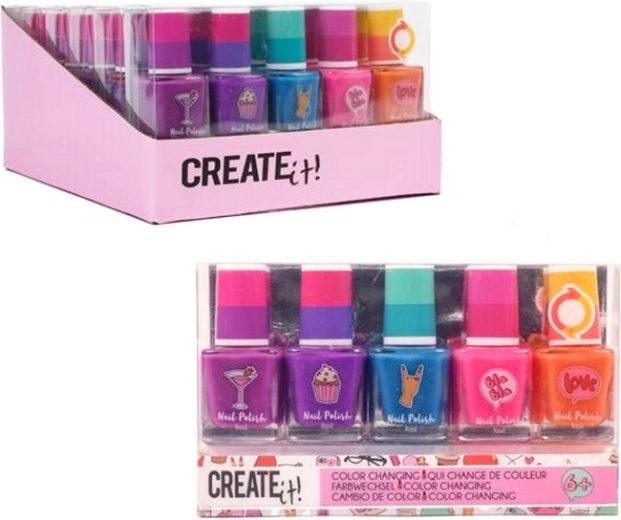 Create It! Smalto per unghie cambia colore