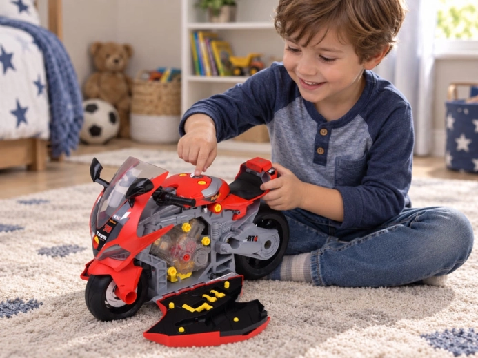 Motore estraibile con parti mobili