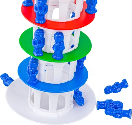 Torre colorata a più livelli e tanto divertimento