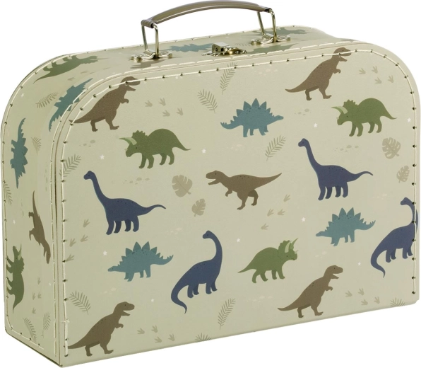 A Little Lovely Company set di valigette in cartone con dinosauri - 2 pezzi