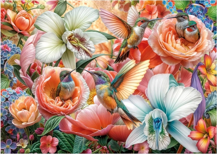 Puzzle Giardino dei colibrì 500 pezzi EDUCA