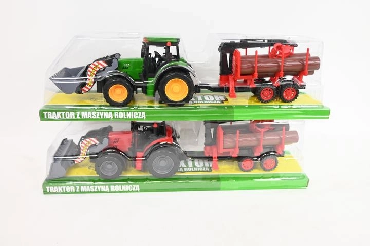 Trattore con rimorchio per bambini