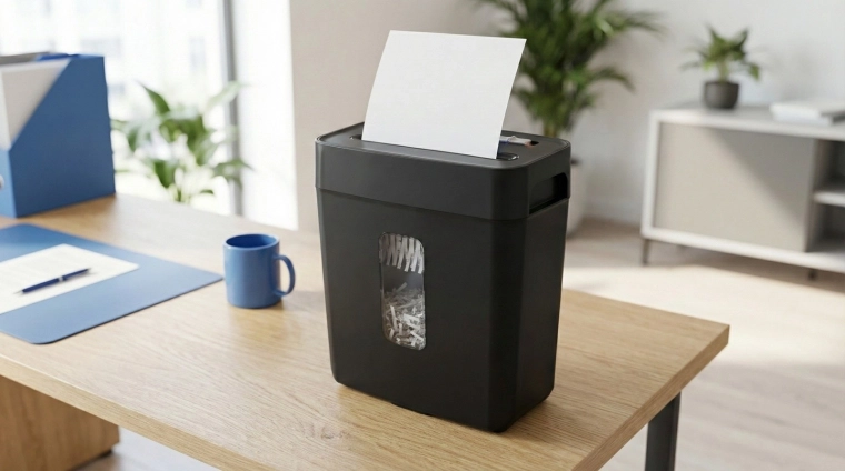 Distrugge fino a 6 fogli alla volta, incluse le carte