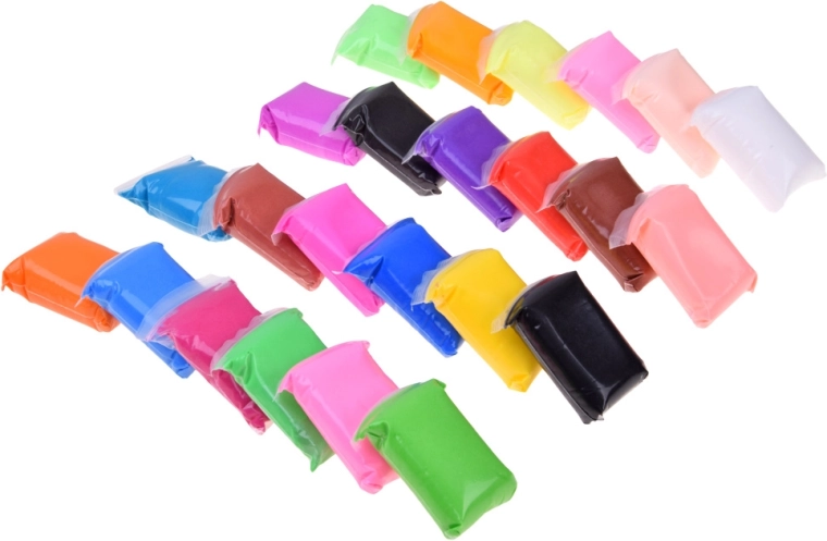 24 colori in porzioni separate