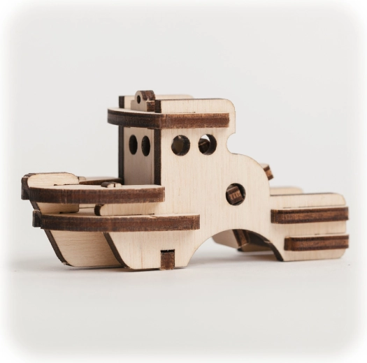 CuteWood puzzle 3D in legno Barca