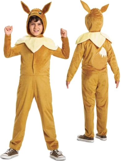Costume per bambini Pokémon Eevee kigurumi – Taglia 126–136 cm