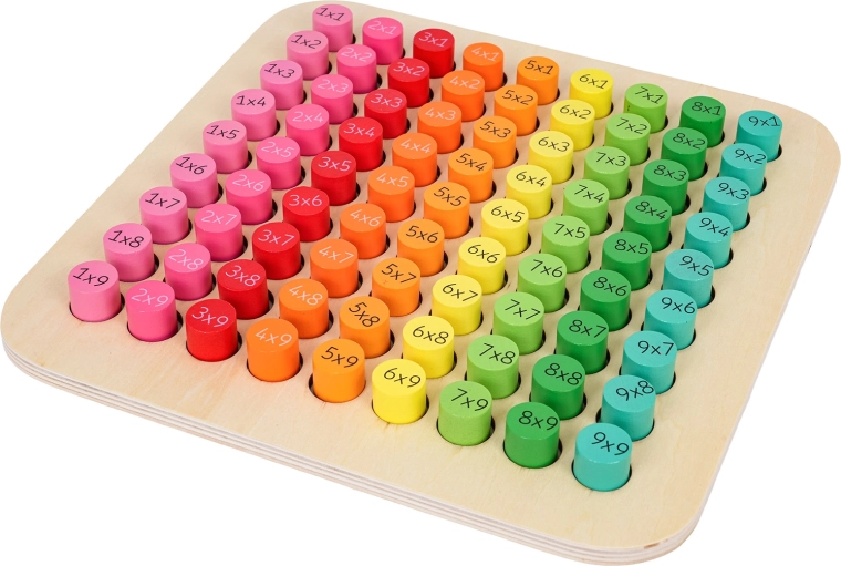Tasselli colorati per esercitarsi facilmente