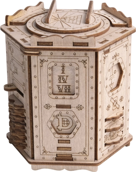 Rompicapo di legno Fort Knox di EscapeWelt