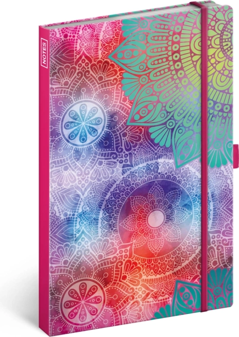 Taccuino a righe Mandala A5, 172 pagine, 100 g/m²