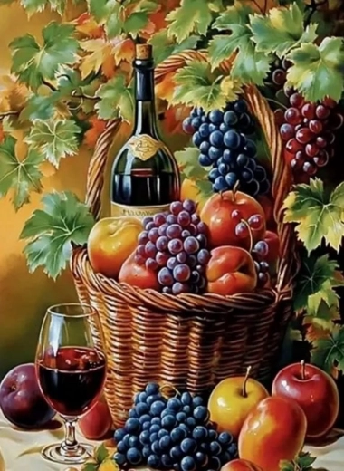 Pittura diamantata natura morta 30 × 40 cm