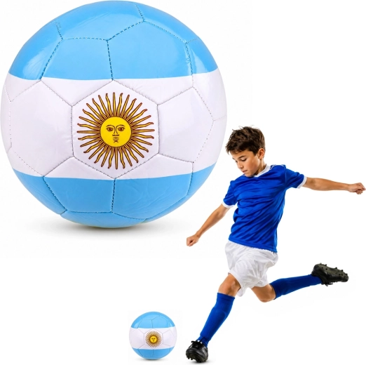 Pallone da calcio da allenamento Argentina, misura 5 (22 cm)