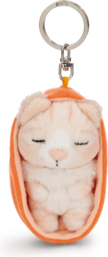 Design carino della gattina che dorme