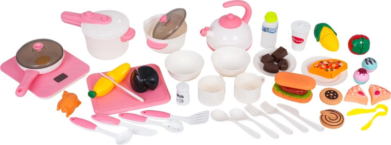 Numerosi accessori per piccoli cuochi