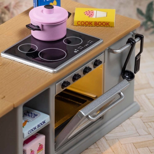 Forno con illuminazione LED per un gioco realistico