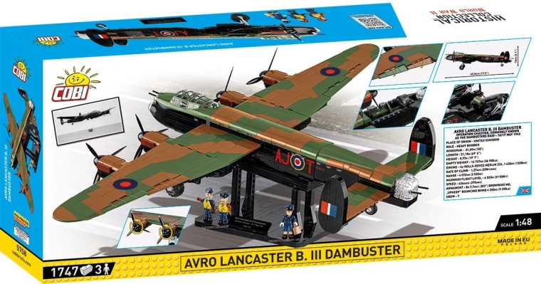 Supporto e minifigure dell’equipaggio inclusi nella confezione