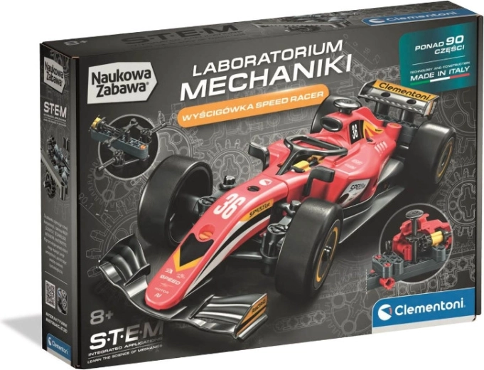 Auto da corsa Speed Racer – kit di costruzione meccanico